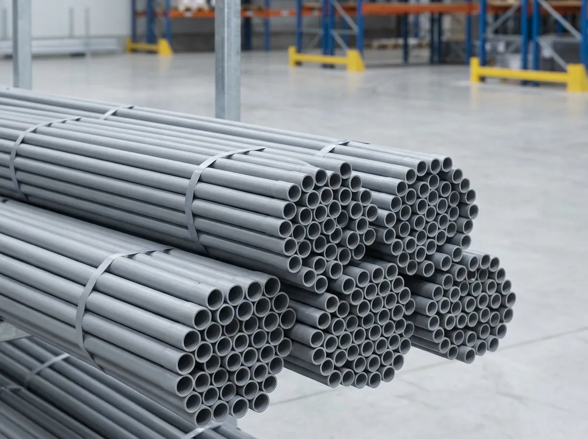 PVC electrical conduit pipe from Plastivo conduit pipe making machine