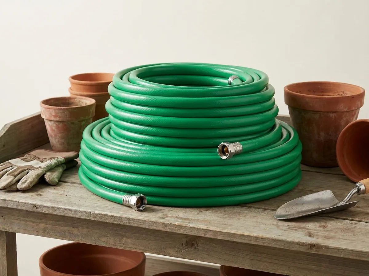 PVC garden hose pipe from Plastivo garden pipe making plant